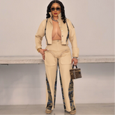 All Eyez On Me Cargo Pants Set