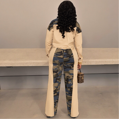 All Eyez On Me Cargo Pants Set