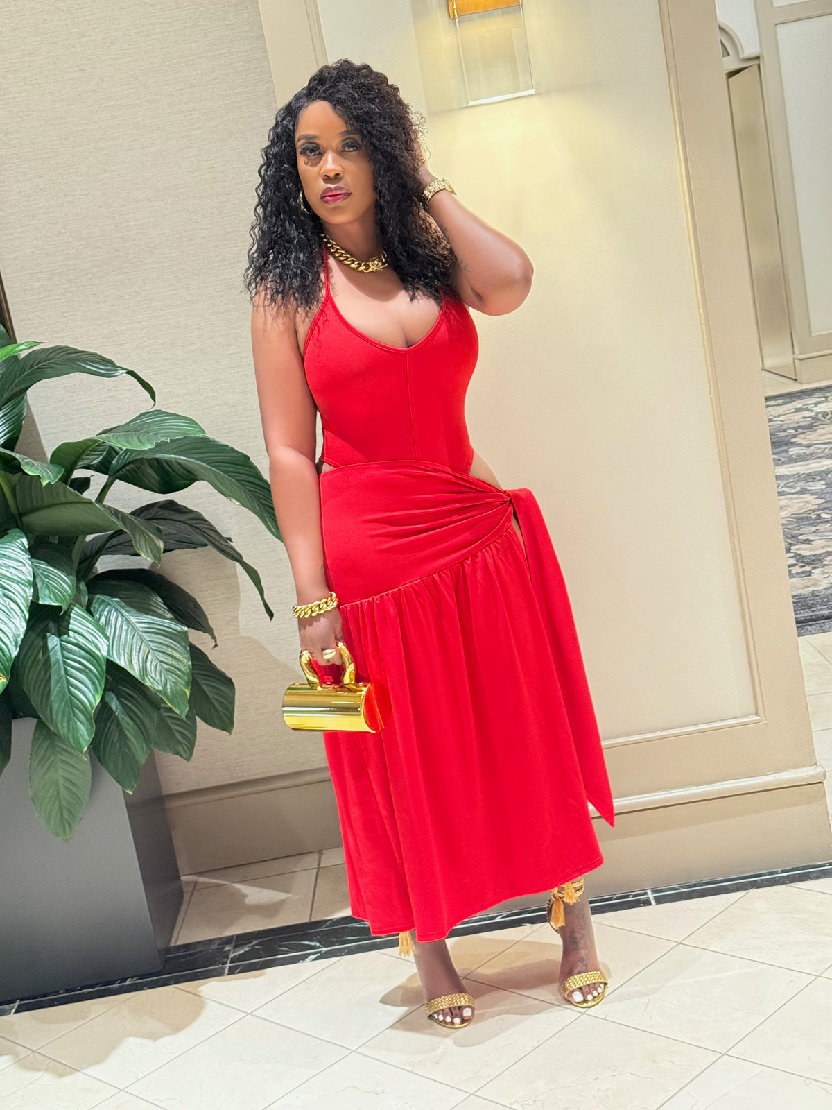Flirt Mode Skirt Set